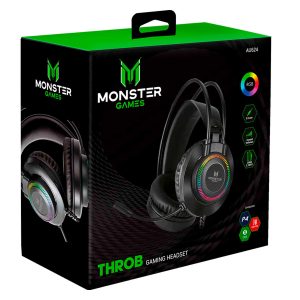 AUDÍFONOS GAMER STEREO MONSTER