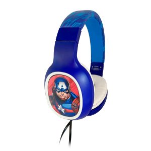 AURICULARES PARA ADOLESCENTES CON MIC INTEGRADO CAPITÁN AMÉRICA DISNEY