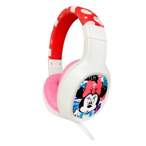 AURICULARES PARA ADOLESCENTES CON MIC INTEGRADO MINNIE MOUSE BLANCO DISNEY