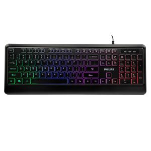 TECLADO ALÁMBRICO GAMER INGLES SPK8294 PHILIPS