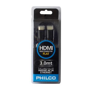 CABLE HDMI PLANO 4K 3MTS. PHILCO